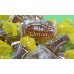 Caramelos con miel y  Limón 1/4 kilo