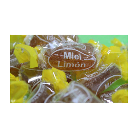 Caramelos con miel y  Limón 1/4 kilo
